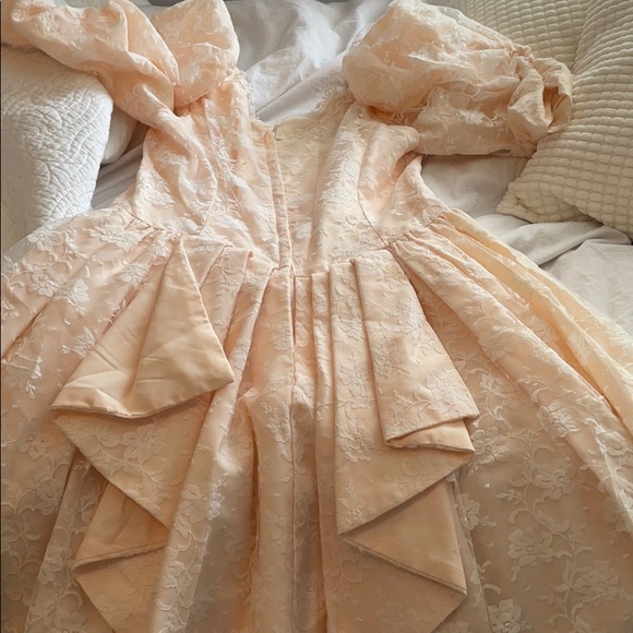 True Vintage 80s lace party dress - Picture 4 of 8